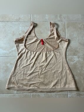 *DISCONTINUED* SPANX Nude Slimplicity Open Bust Camisole size 2X